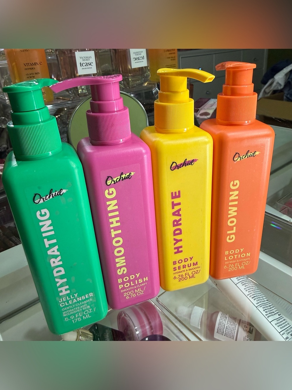 Orchid Bath & Body Set